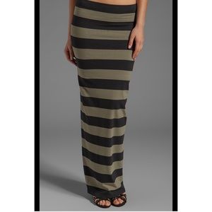 Free People stretch Maxi Skirt